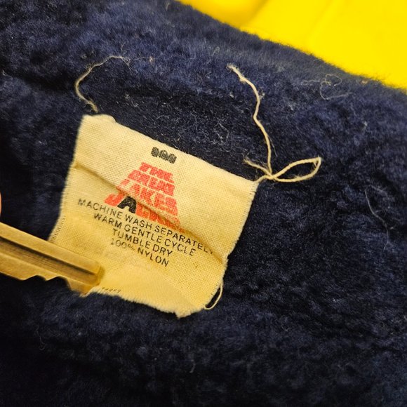 Vintage Ford Cobra JACKET Blue Racer Mechanic Zip-up Coat Small - Picture 11 of 11